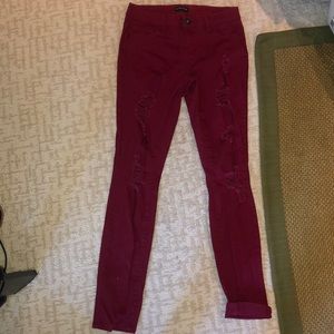 Never worn skinny jeans a